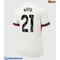 Fotballdrakt Dame Chelsea Jorrel Hato #21 Bortedrakt 2025-26 Kortermet